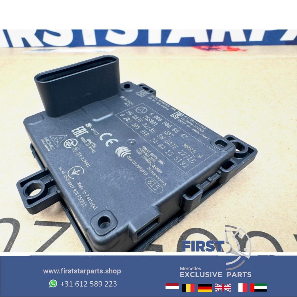 A0009006647 RADARSENSOR Mercedes W206 W290 W214 W254 W167 W2, Gebruikt, -, Ophalen of Verzenden, -