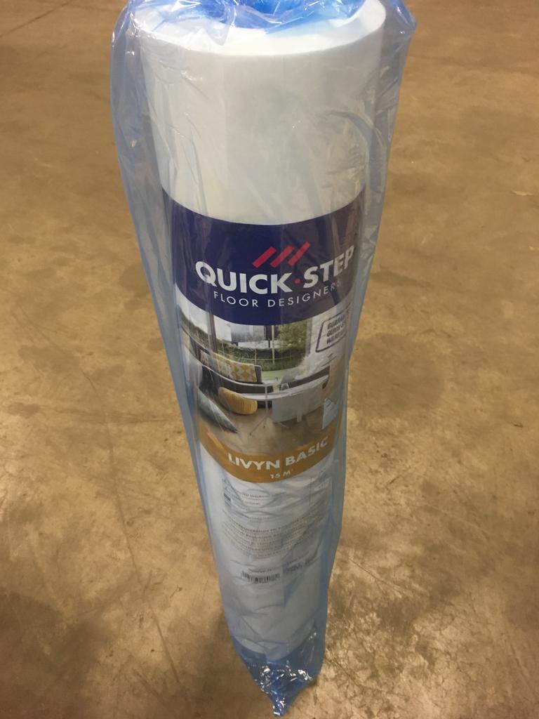 Ondervloer livyn basic quick step, Ophalen, Nieuw, Vinyl