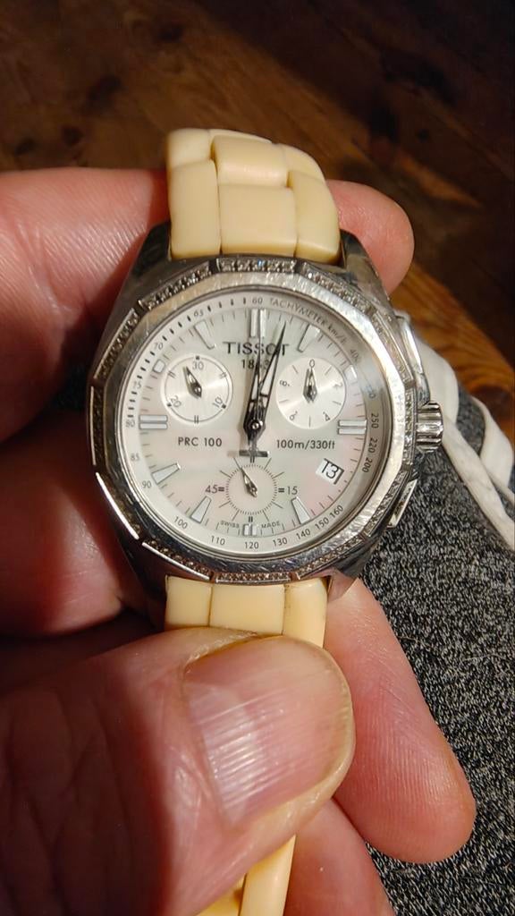 Tissot Diamant PRC 100 femme, Enlèvement ou Envoi, Utilisé