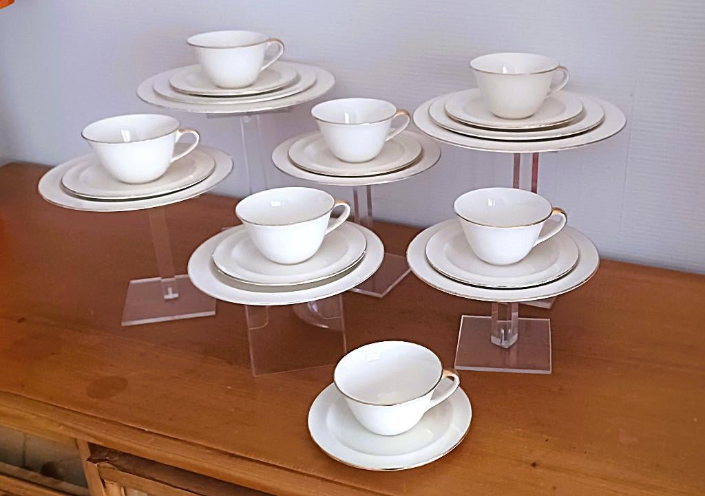 Kéralux Forme Versaille Ligne D'Or, Antiquités & Art, Enlèvement ou Envoi