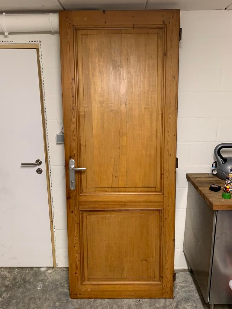 Antieke deur 3, Ophalen, Gebruikt, 80 tot 100 cm, 215 cm of meer