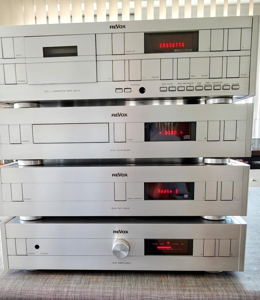 Revox série B MKIII-21-22-25-26, Enlèvement, Comme neuf, Lecteur CD, Autres marques