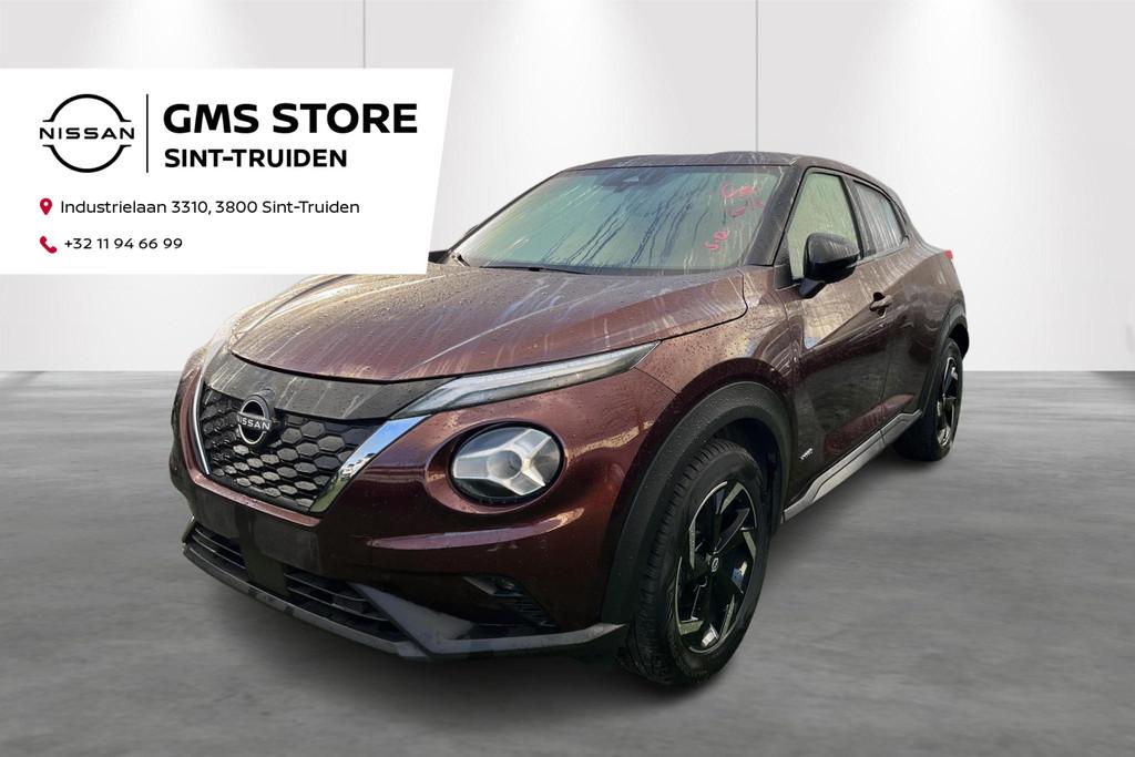 Nissan Juke 1.6 Hybrid 145 N-Connecta (automatique), Autos, Nissan, Electronic Stability Program (ESP), 750 kg, Entreprise, Noir