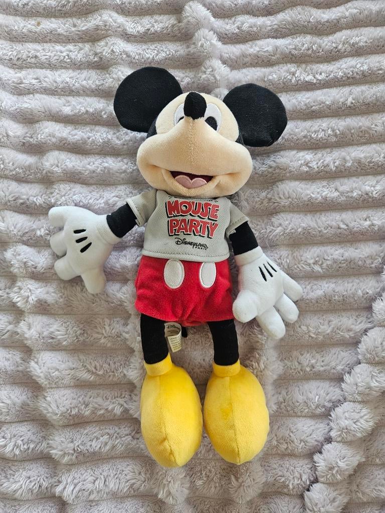 Mouse party, knuffel mickey mouse, Verzamelen, Ophalen of Verzenden