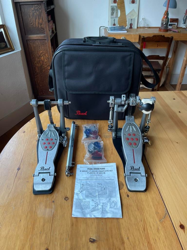 Pearl P-2052C Eliminator Pedals double bass, Muziek en Instrumenten, Ophalen, Zo goed als nieuw, Pearl