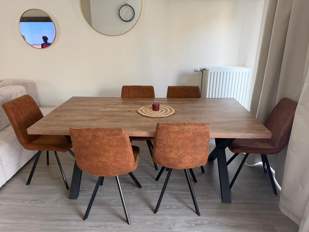 À vendre : Table à manger + table basse, Enlèvement, Comme neuf