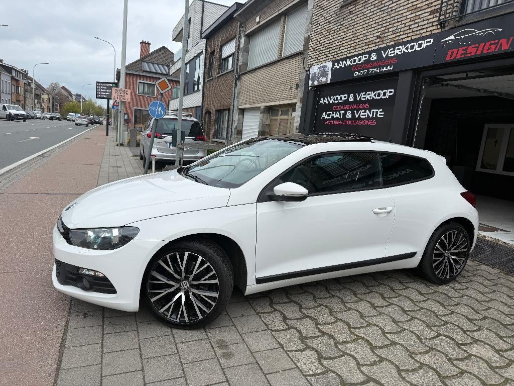 VW Scirocco 1.4Turbo 160pk 1er Main Carnet Car Pass FULL, Autos, Cuir, Euro 5, Achat, Entreprise