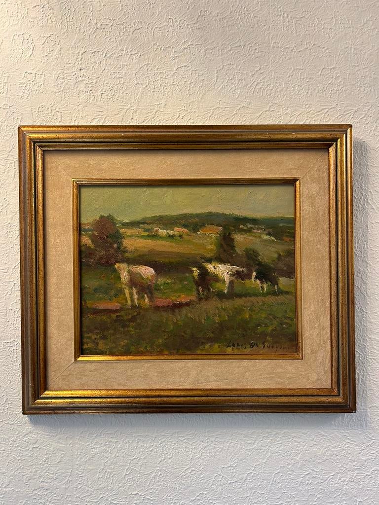 Antiek schilderij Louis De Saeger, Ophalen