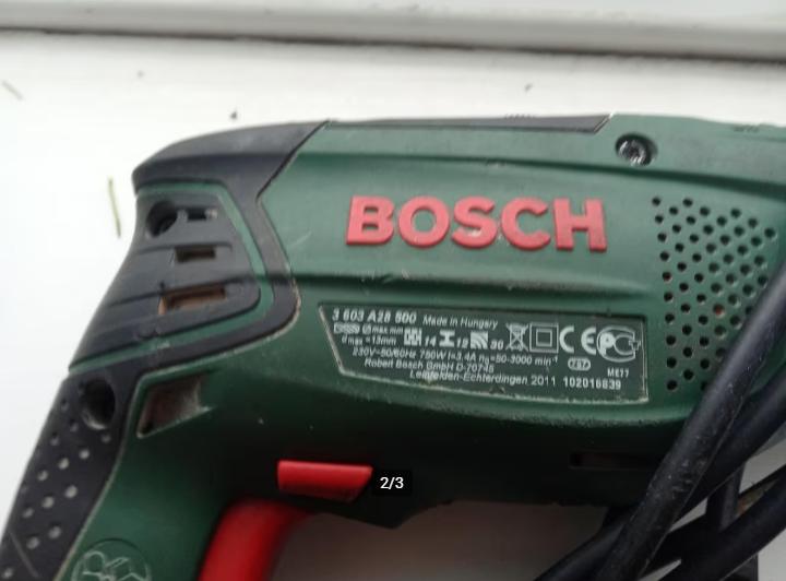 Procurez-vous la perceuse Bosch Ostend, Bricolage & Construction, Enlèvement, Utilisé, Perceuse, Vitesse variable
