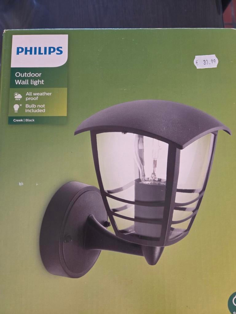 Lampe d'extérieur Philips, Jardin & Terrasse, Éclairage extérieur, Enlèvement ou Envoi, Détecteur de mouvement