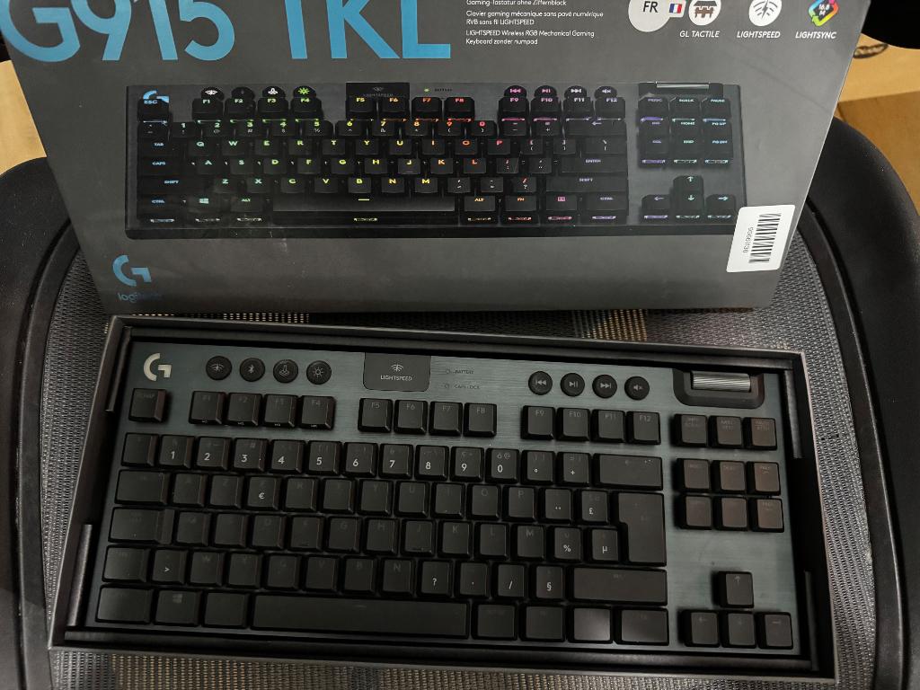 Logitech G915 TKL Lightspeed, Computers en Software, Toetsenborden, Ophalen, Logitech G, Gaming toetsenbord, Azerty