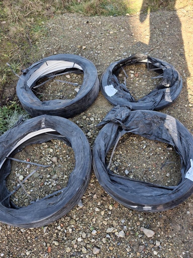 Leidingen vloerverwarming overschot, Ophalen