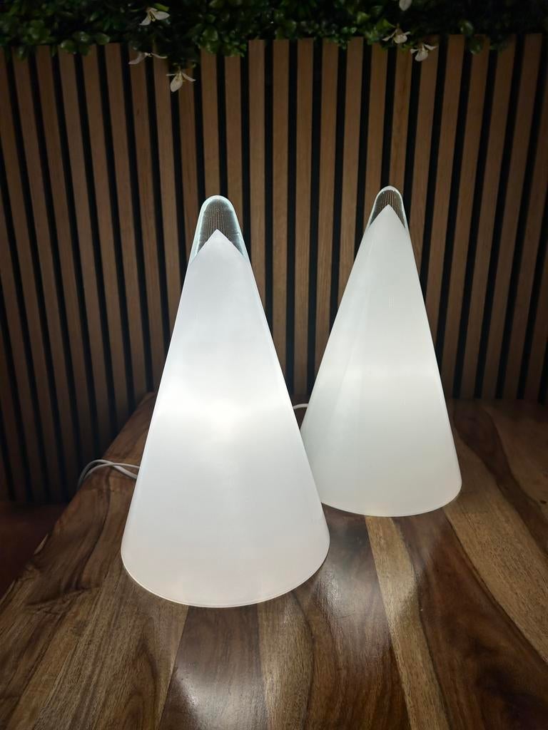 Tepee designlamp groot model/ 2 st Habitat UK ‘70, Ophalen, Zo goed als nieuw, Wit