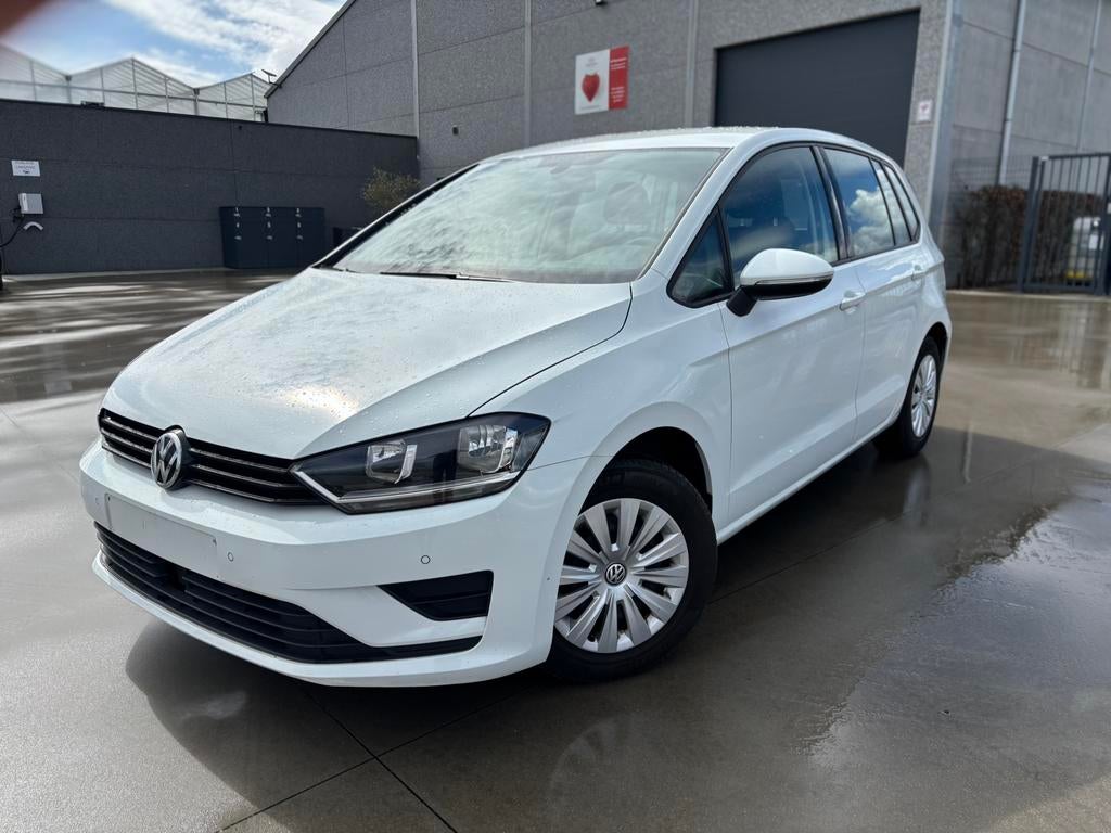 VOLKSWAGEN SPORTSVAN 1.2 BENZINE/EURO 6b/1STE EIGENAAR, Testrit aan huis, 4 cilinders, Wit, Golf Sportsvan
