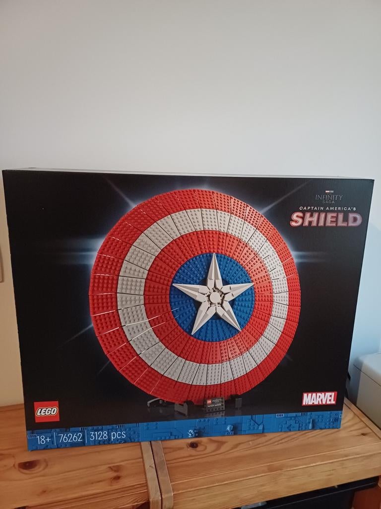 Lego 76262 Captain America Shield, Ophalen