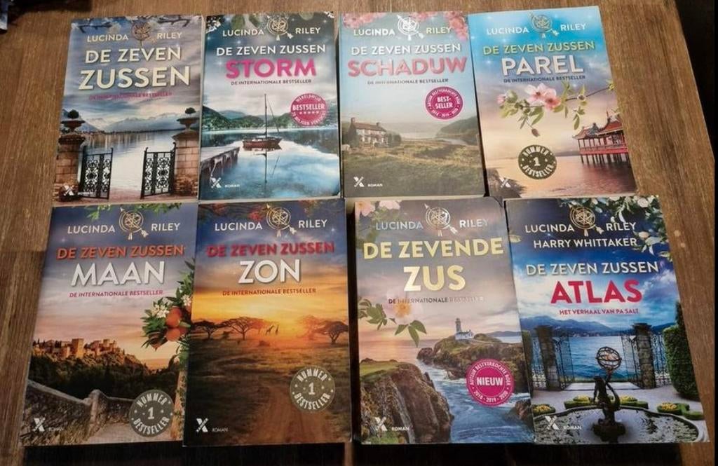 Zeven zussen - lucinda riley, Boeken, Ophalen of Verzenden