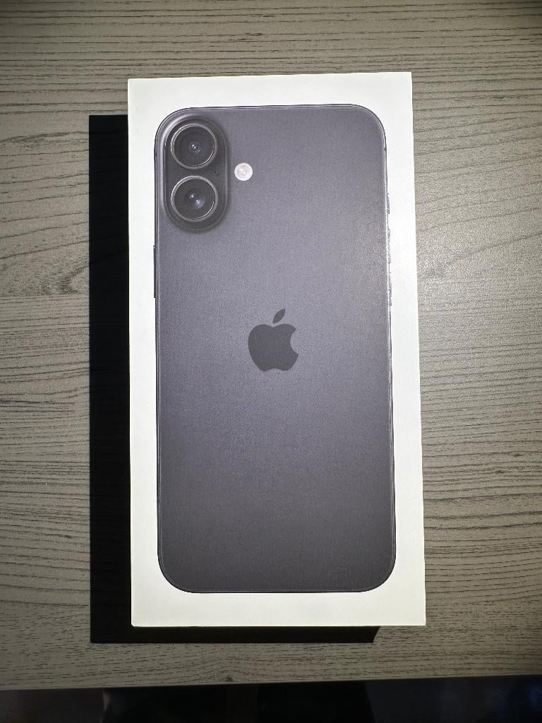 Iphone 16 Plus 128Go Noir - Neuf sous scellé, Télécoms, Téléphonie mobile | Apple iPhone, Neuf, 128 GB, IPhone 16 Plus, Enlèvement