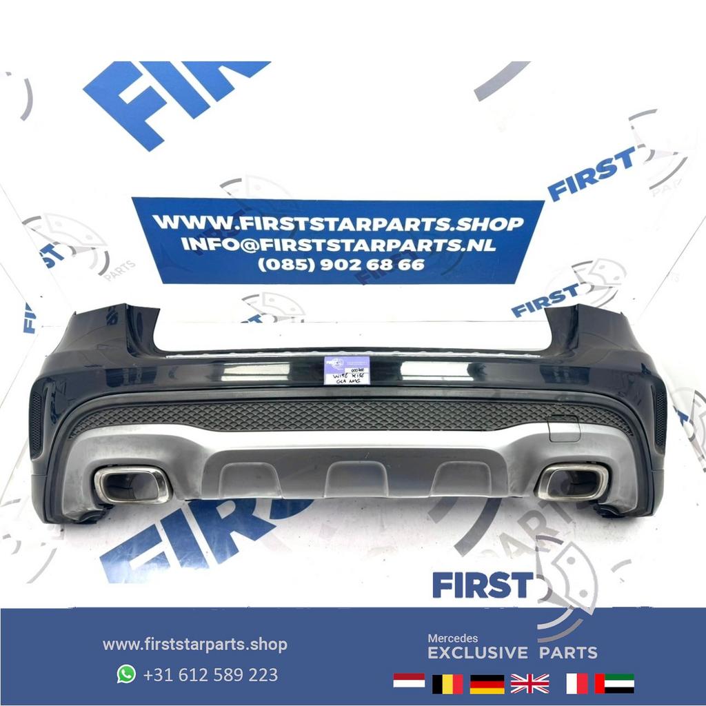 X156 W156 GLA AMG ACHTERBUMPER + DIFFUSER COMPLEET ORIGINEEL, Gebruikt, -, Ophalen of Verzenden, Achter