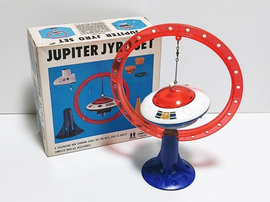 space Tomy Jupiter Jyro Set, Ophalen of Verzenden, Zo goed als nieuw