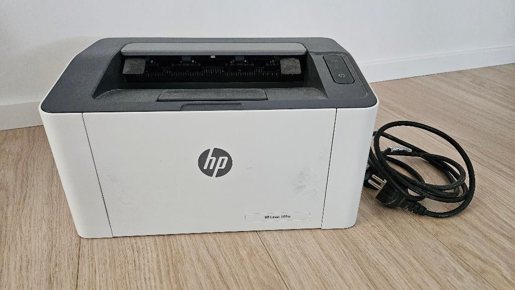 HP Laser 107w (zwart), Enlèvement ou Envoi, Imprimante, Imprimante laser, Impression noir et blanc