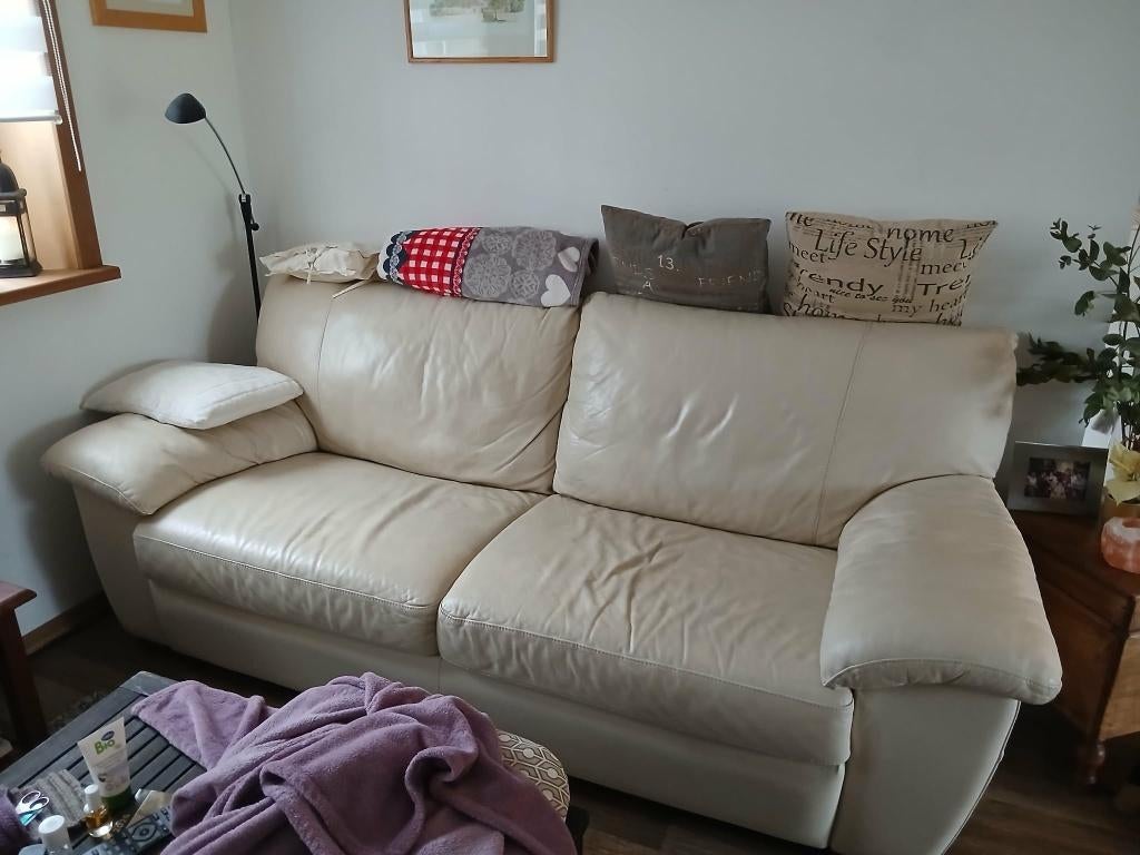 Canapé, Maison & Meubles, Enlèvement, Cuir