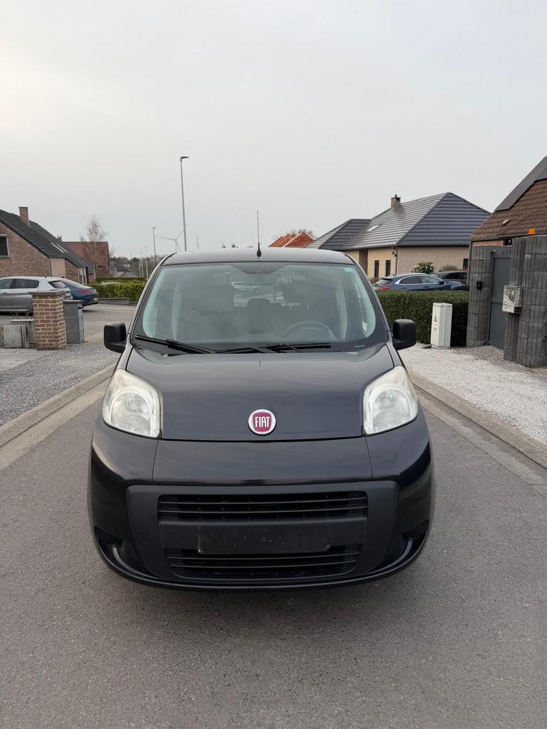 Fiat Qubo, Auto's, Fiat, Euro 6, Zwart, Bedrijf, Handgeschakeld
