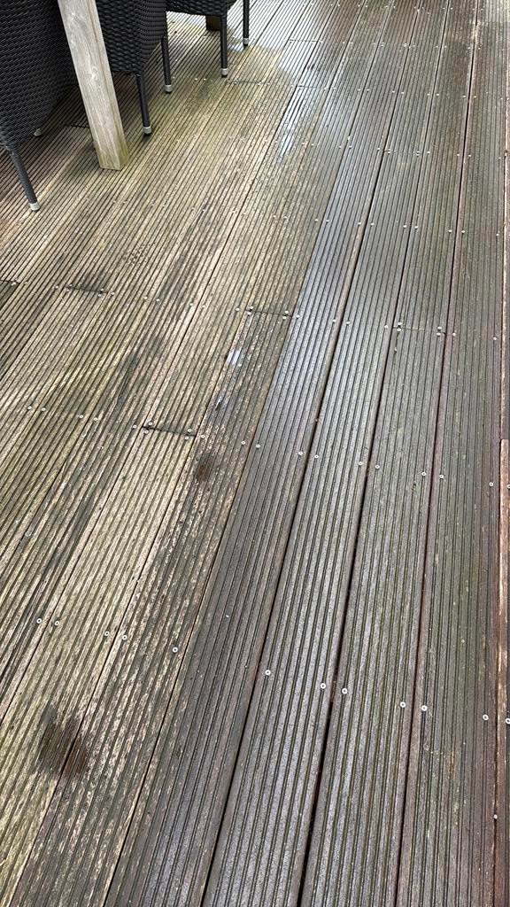 Bankirai planken voor terras of dergelijke, Tuin en Terras, Ophalen, Gebruikt, Hout
