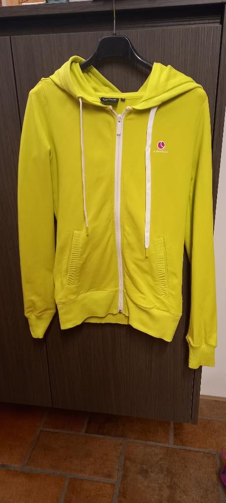 gilet vert fluo Björn Borg taille XS, Enlèvement ou Envoi, Bjorn borg, Comme neuf, Vert