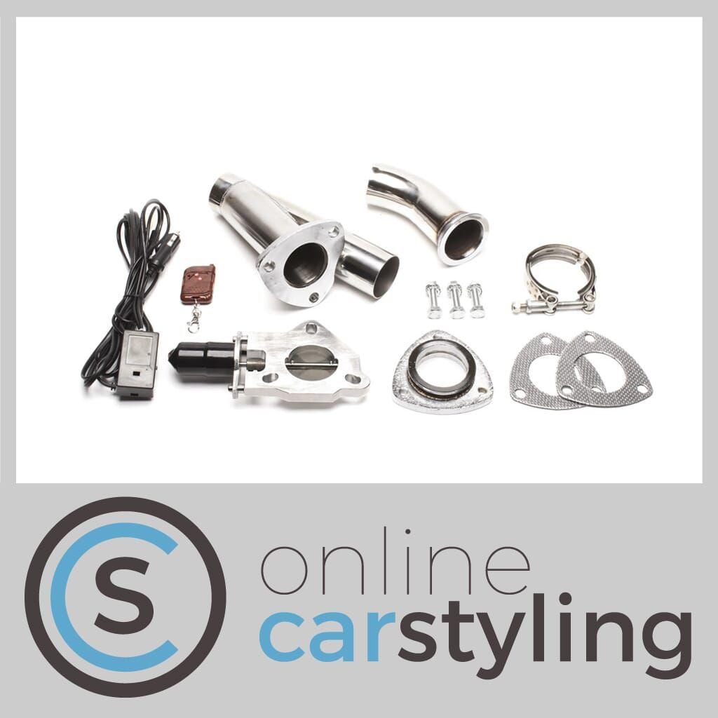 Bypass RVS uitlaat Kleppensysteem 55mm, Auto-onderdelen, Uitlaatsystemen, -, -, Nieuw, Ophalen of Verzenden