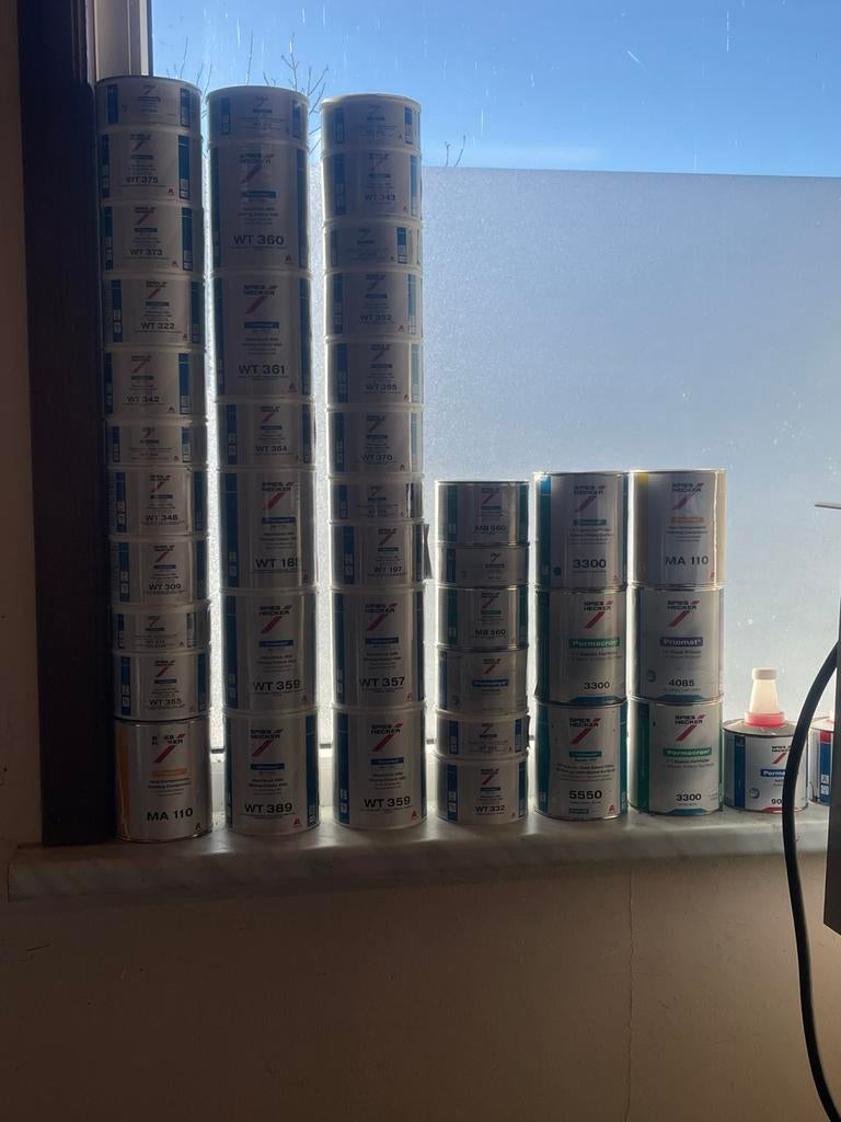 Verf autolack spies hecker, Doe-het-zelf en Bouw, Ophalen, Verf