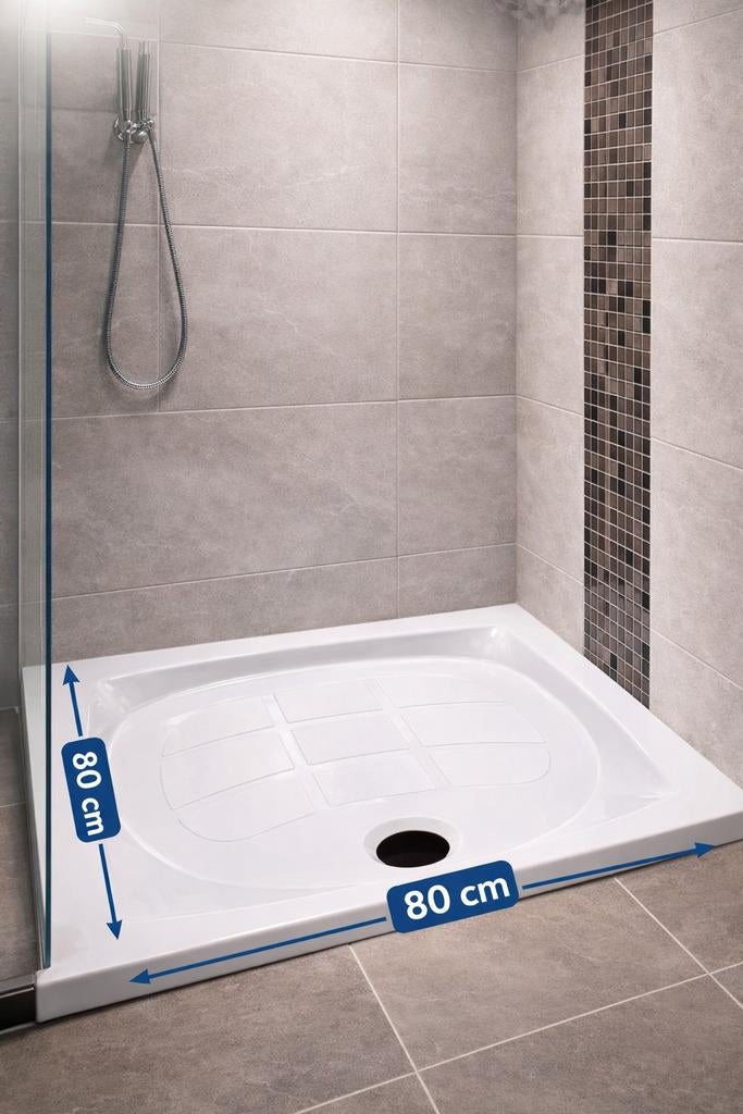 Receveur de douche en céramique - 80 cm /80 cm 15€, Enlèvement ou Envoi, Douche