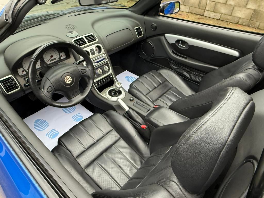 ✅Magnifique MG TF Cabrio🔥1,8i 16V🔥Moteur à l'arrière👌, Autos, MG, Achat, Entreprise, Noir, 2 portes
