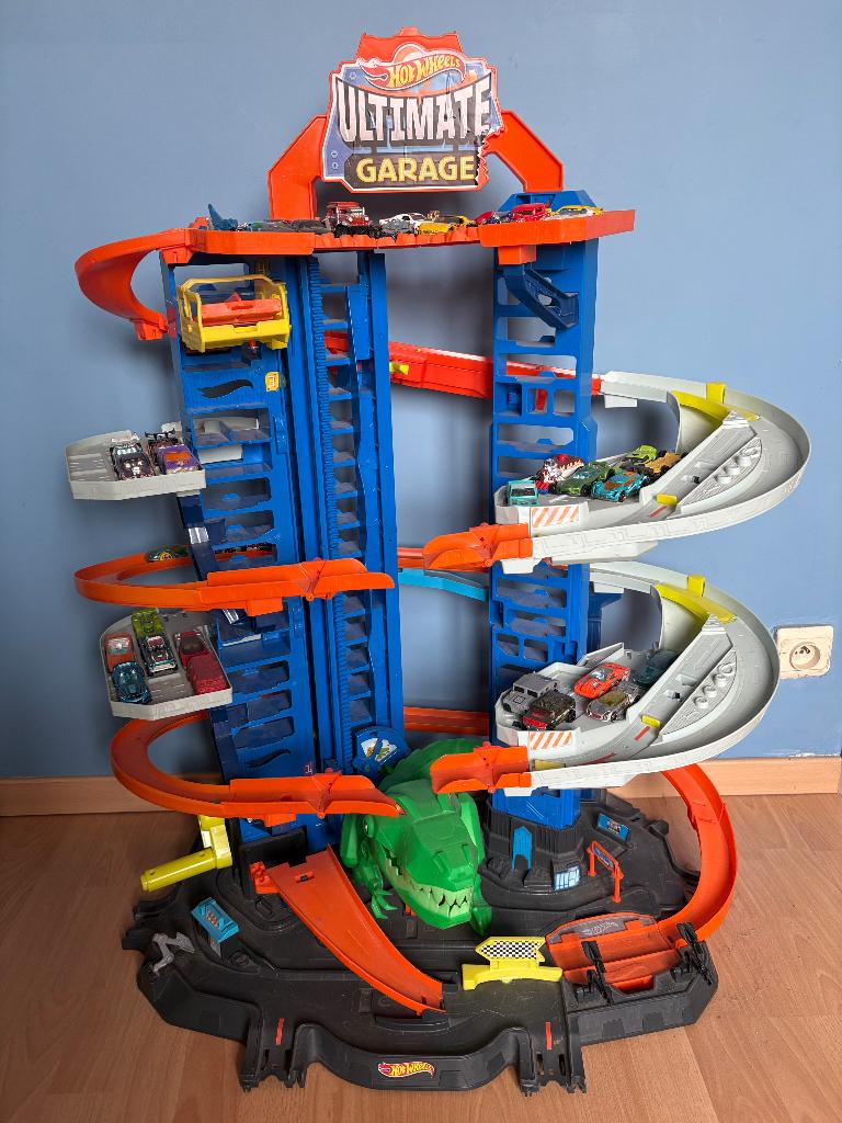 Hot Wheels ultimate garage, Comme neuf, Enlèvement, Circuit, Hot Wheels