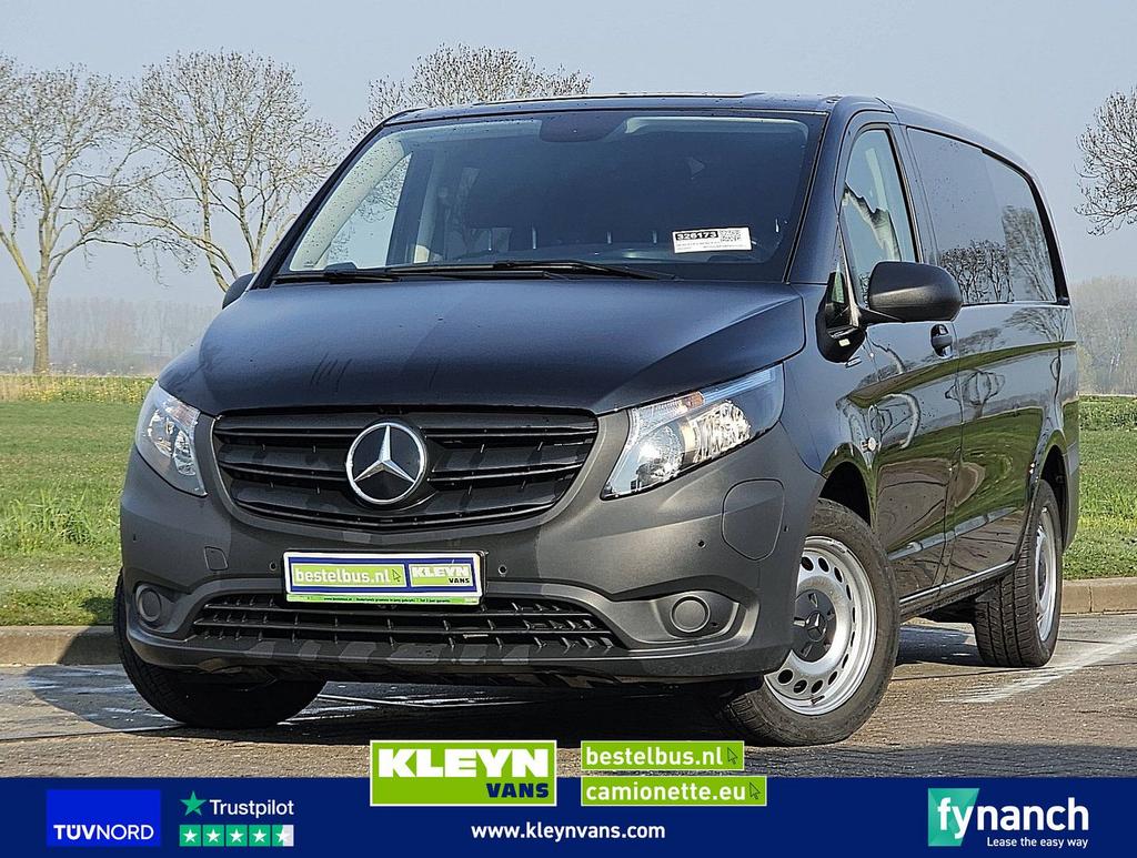 Mercedes-Benz EVITO snelladen 66 kWh dc, Auto's, Bestelwagens en Lichte vracht, Automaat, Cruise Control, Zwart, Mercedes-Benz