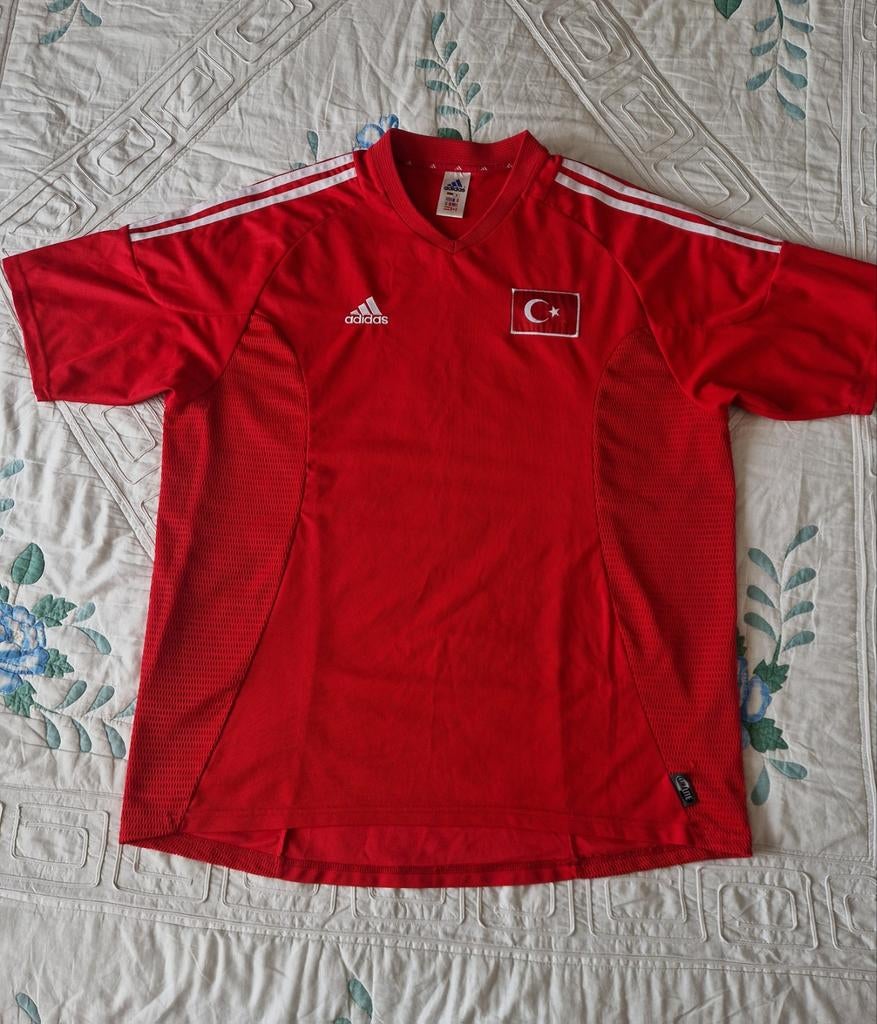 Adidas Turkey World Cup 2002 retro shirt, Groter dan maat XL, Ophalen, Zo goed als nieuw, Shirt
