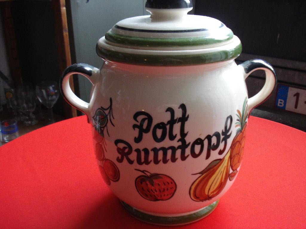 Grote Pott Rumtopf, Antiquités & Art, Enlèvement