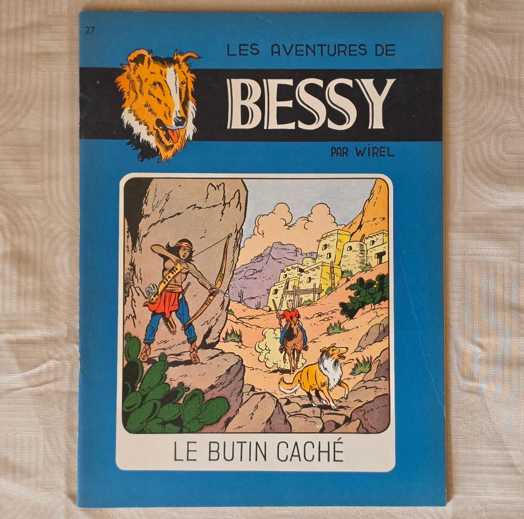 BESSY 27 ( 1 édition / 1e druk ) Le Butin Caché 1958, Livres, BD, Utilisé, Une BD, Enlèvement ou Envoi