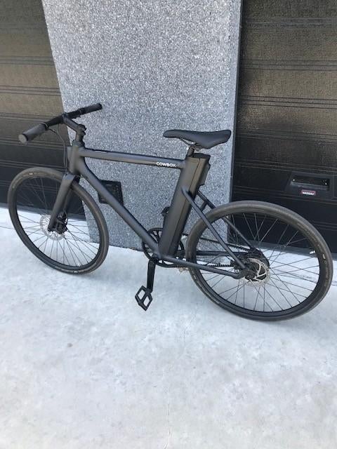 Cowboy, Vélos & Vélomoteurs, 51 à 55 cm, 50 km par batterie ou plus, Comme neuf, Enlèvement