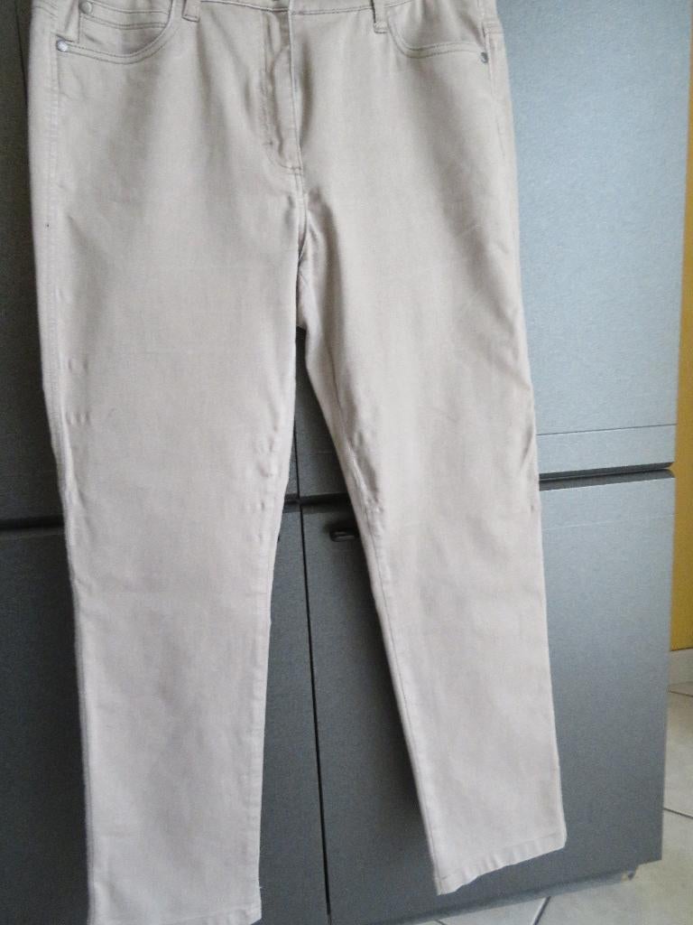 beige damesjeans, Kleding | Dames, Overige kleuren, Overige jeansmaten, Ophalen of Verzenden, Zo goed als nieuw