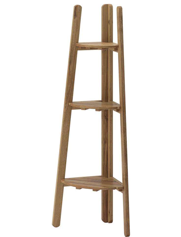 Askholmen plantenstandaard  (acaciahout), Ophalen, Minder dan 60 cm, Nieuw, Overige vormen