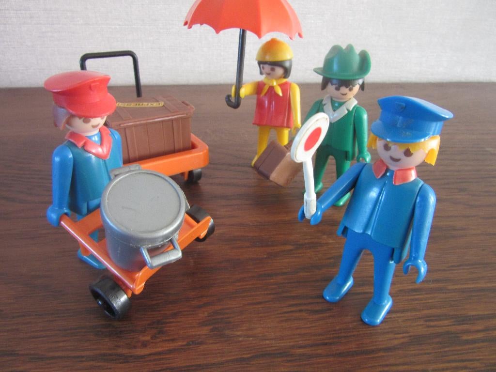 Playmobil rétro 1974 Passagers à la gare 3271V1, Enlèvement ou Envoi