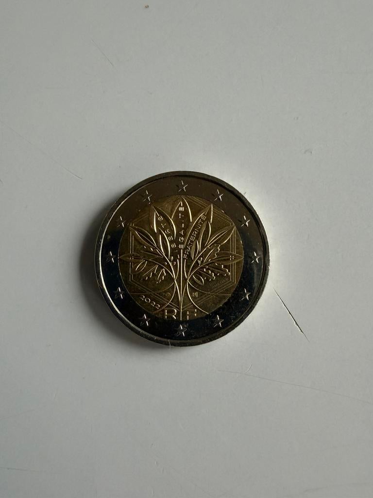 Piece de 2€ FRANCE 2022  rare, Envoi, France, 2 euros, Série