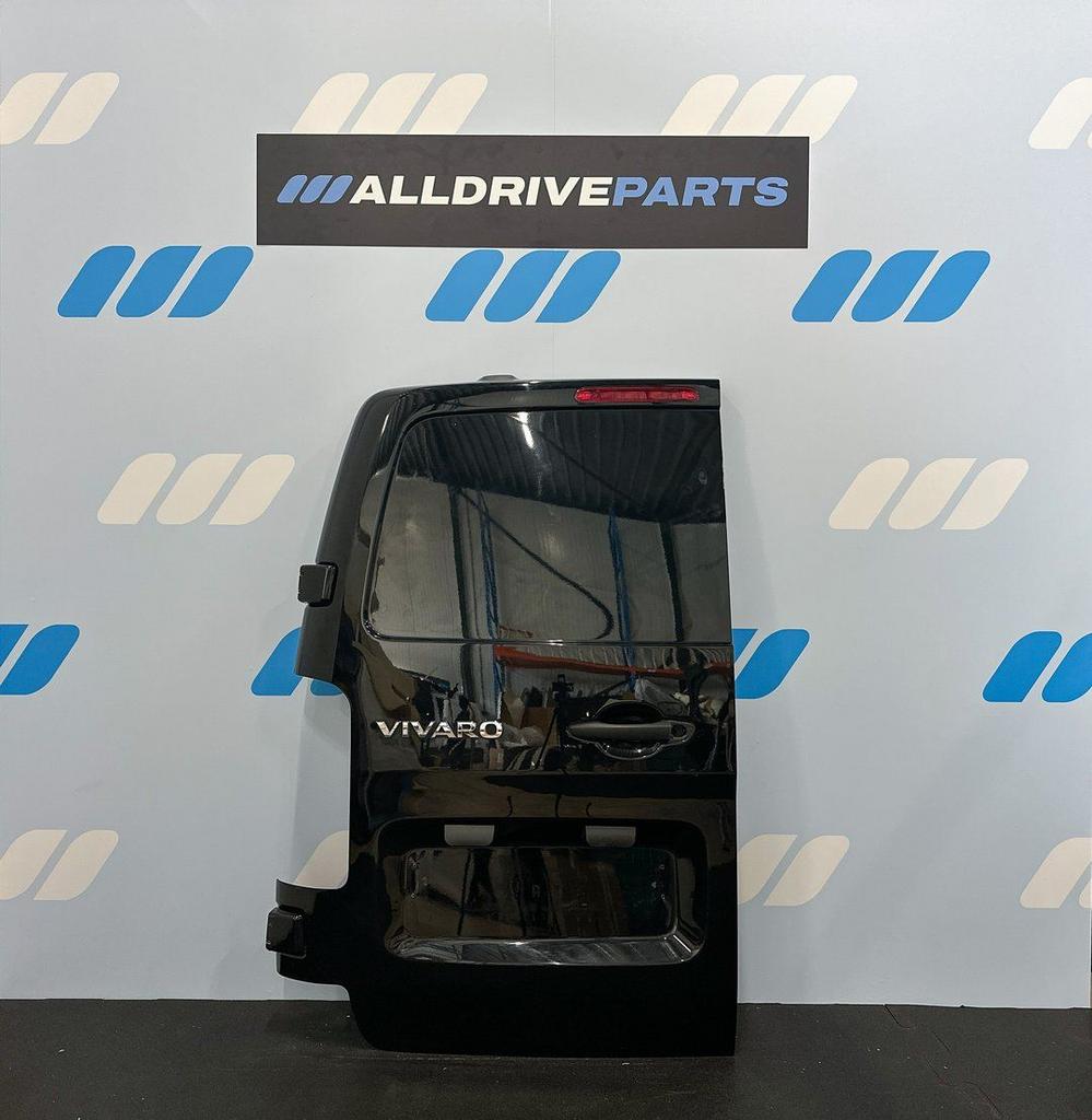 Opel Vivaro Achterdeur links dicht zwart 9811895280, Arrière, -, Utilisé, Porte