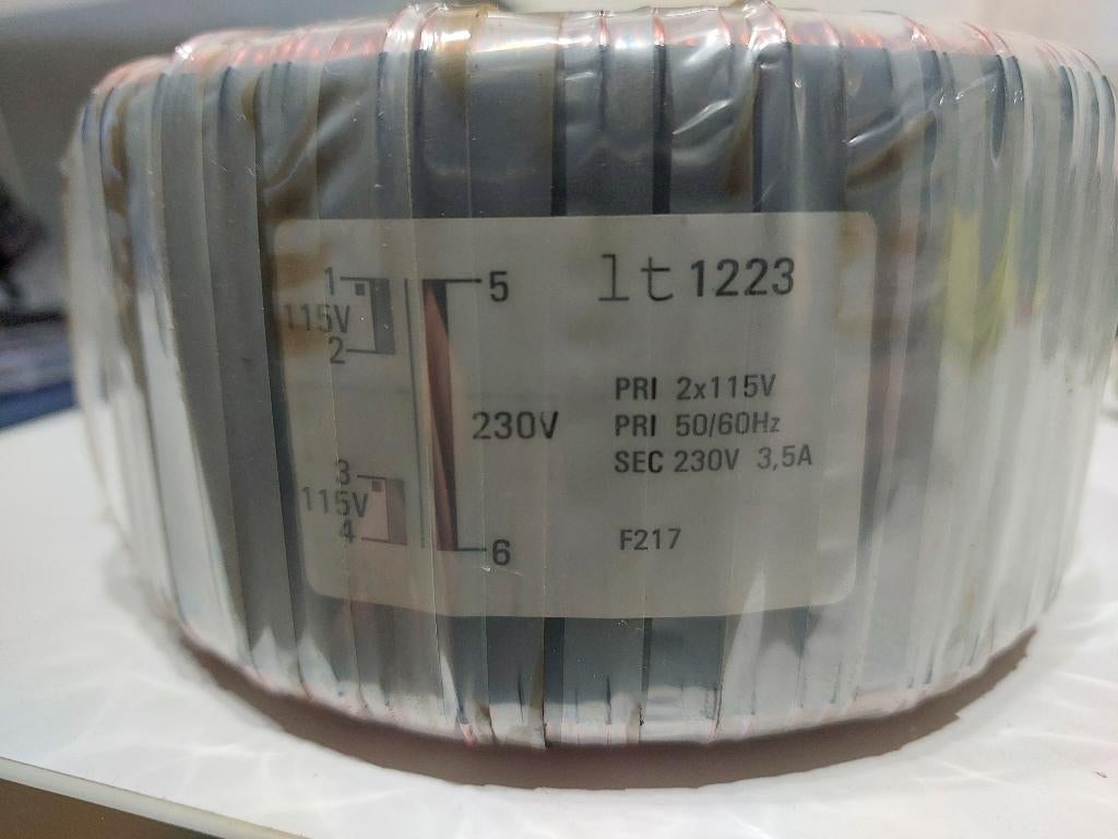 toroidale step‑up of step‑down transformator, Enlèvement ou Envoi, Utilisé