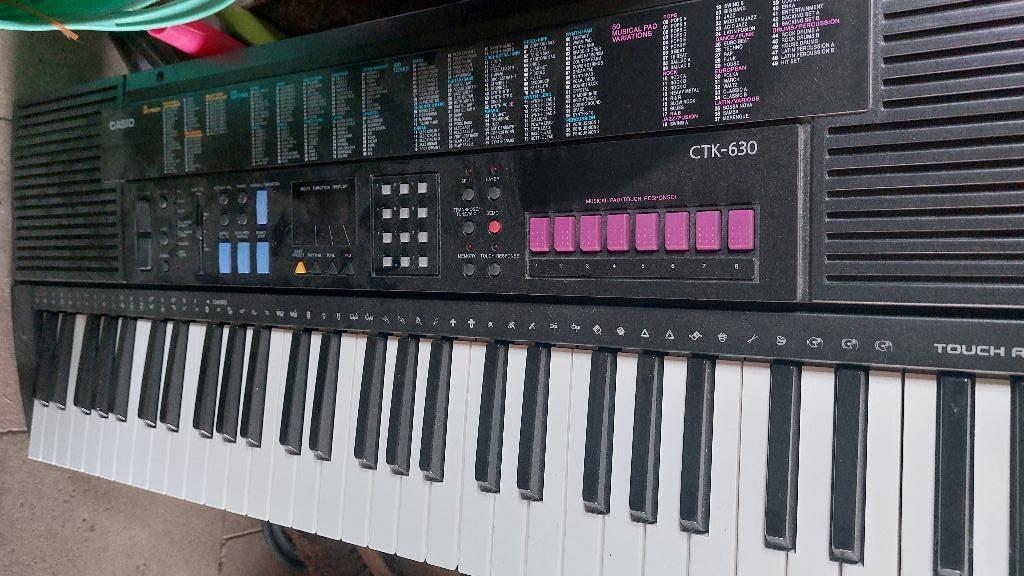 Casio CTK-630 VINTAGE Keyboard, Musique & Instruments, Connexion MIDI, Comme neuf, Enlèvement, 61 touches