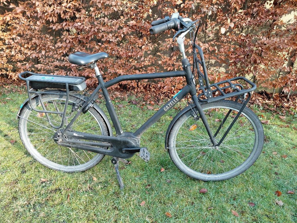 Electrische fiets Gazelle Heavy duty, Ophalen, Gebruikt, 50 km per accu of meer, 55 tot 59 cm