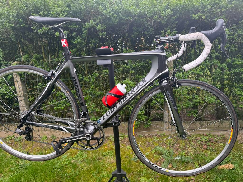 Eddy Merckx carbon racefiets, Fietsen en Brommers, Fietsen | Racefietsen, Ophalen, Zo goed als nieuw, Carbon