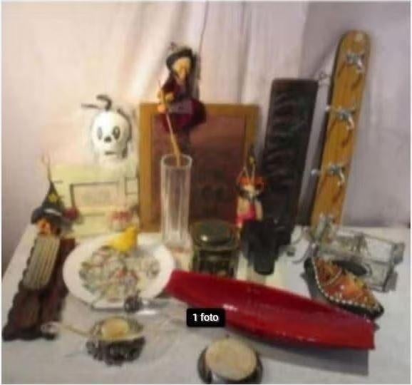 18 curiosités anciennes et gadgets rétro, Enlèvement ou Envoi