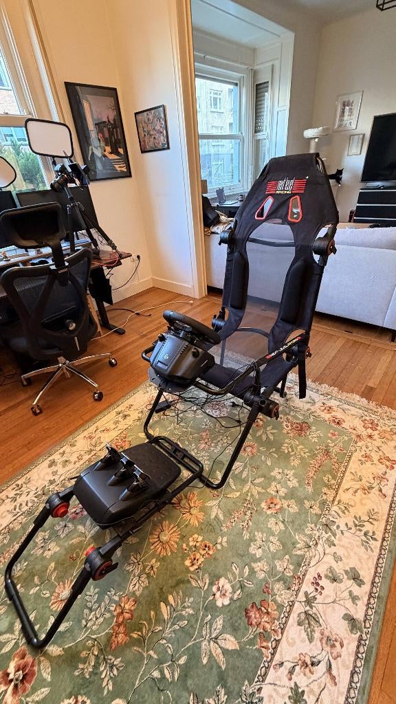 Simulateur de course Logitech G920 + Siège + Levier de vit, Ophalen, Nieuw, Playseat of Racestoel, PlayStation 5