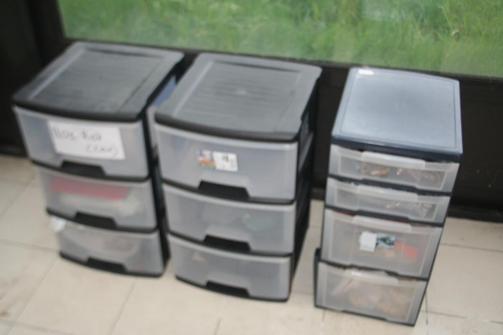 3 x Ladekast opbergbox plastic, Ophalen